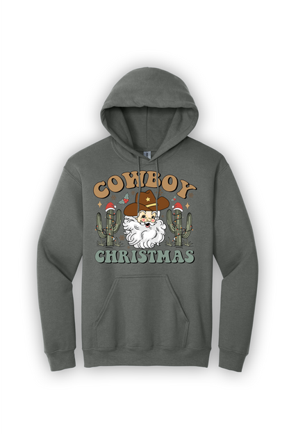 Hoodie Cowboy Christmas