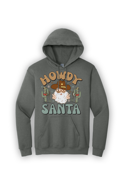 Hoodie Howdy Santa