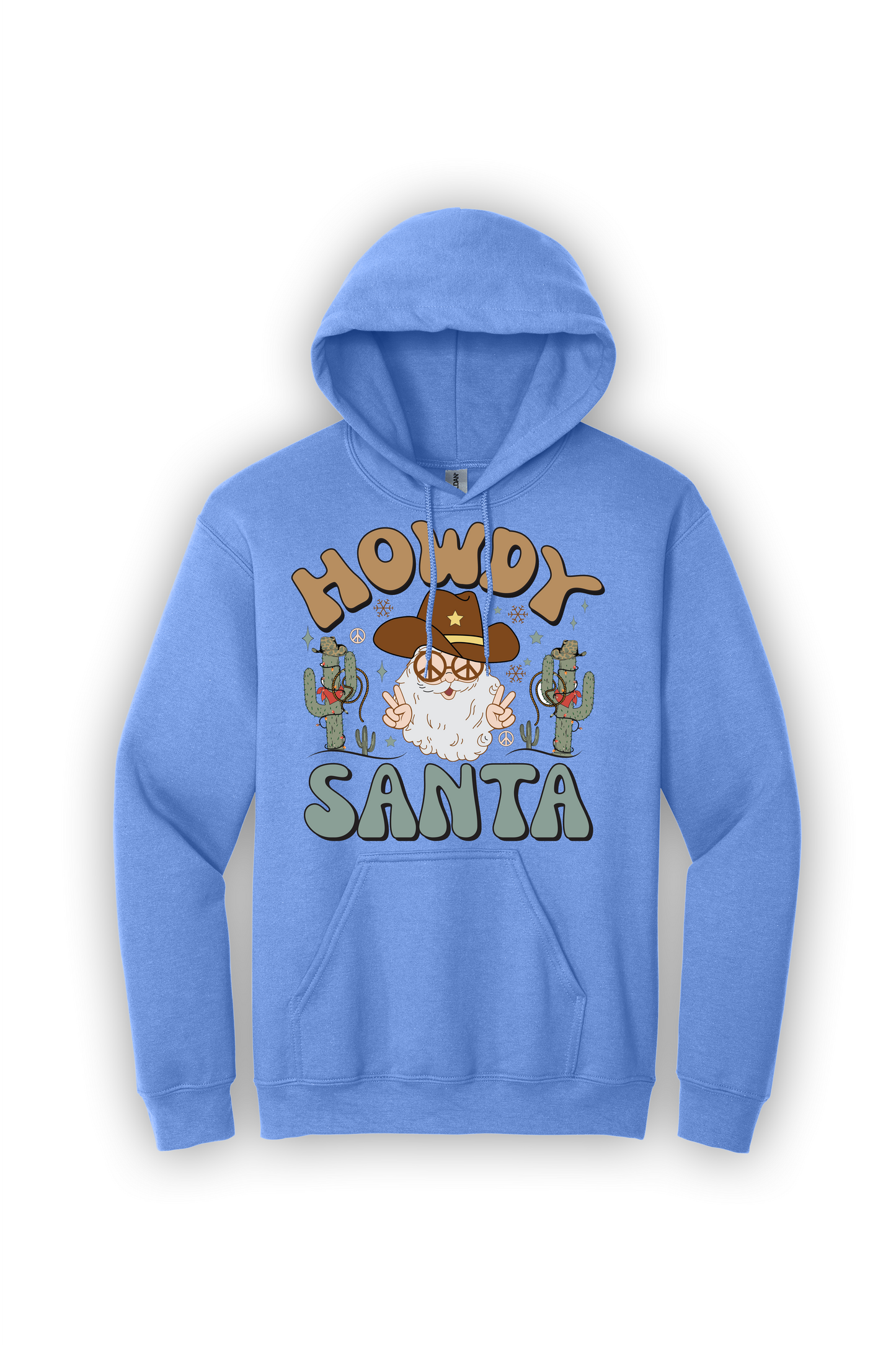 Hoodie Howdy Santa