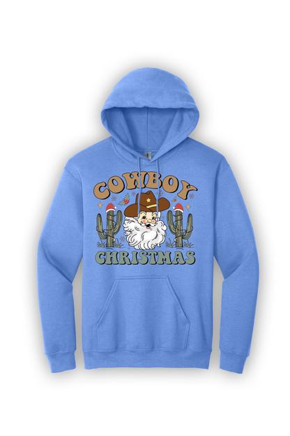 Hoodie Cowboy Christmas