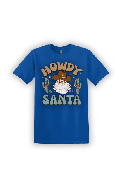 T-Shirt Howdy Santa