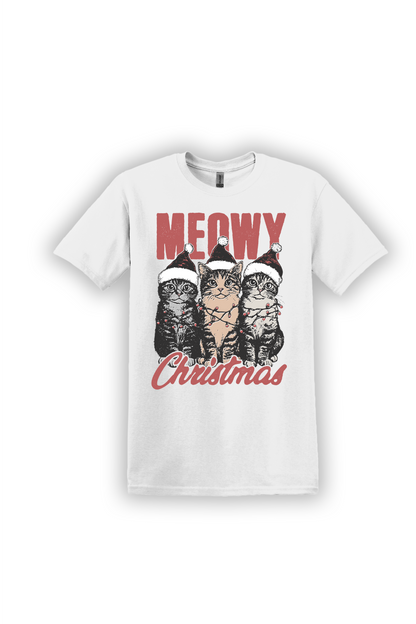 T-Shirt Meowy Christmas