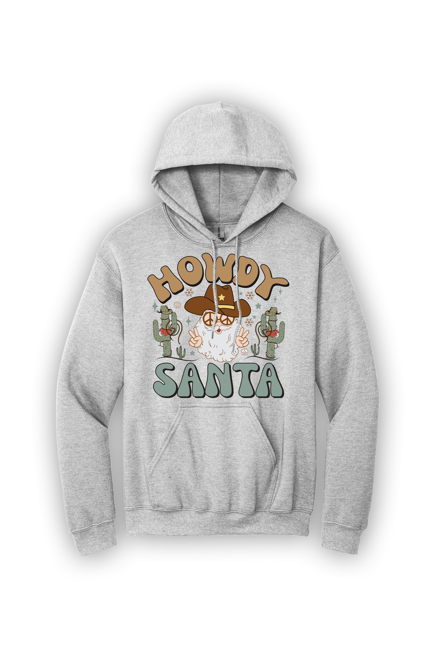 Hoodie Howdy Santa