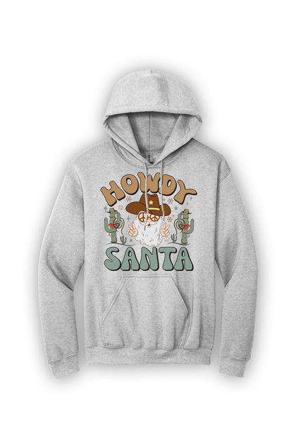 Hoodie Howdy Santa