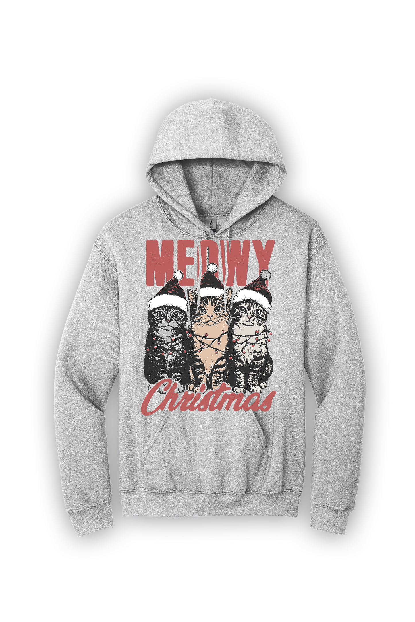 Hoodie Meowy Christmas