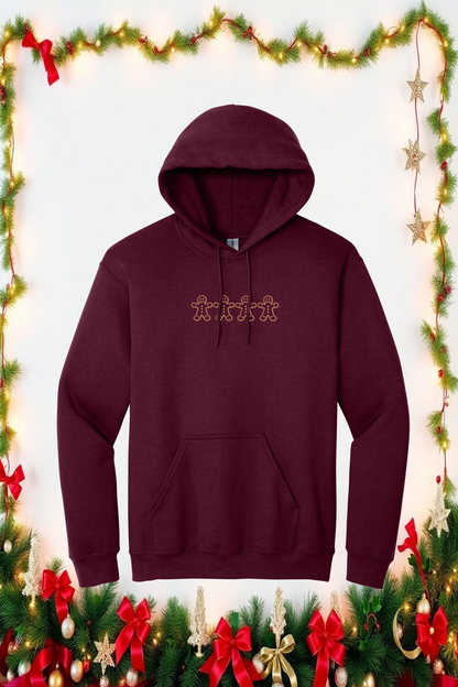 Hoodie Brodé 4 Bonhommes