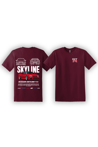 T-Shirt R34 Skyline