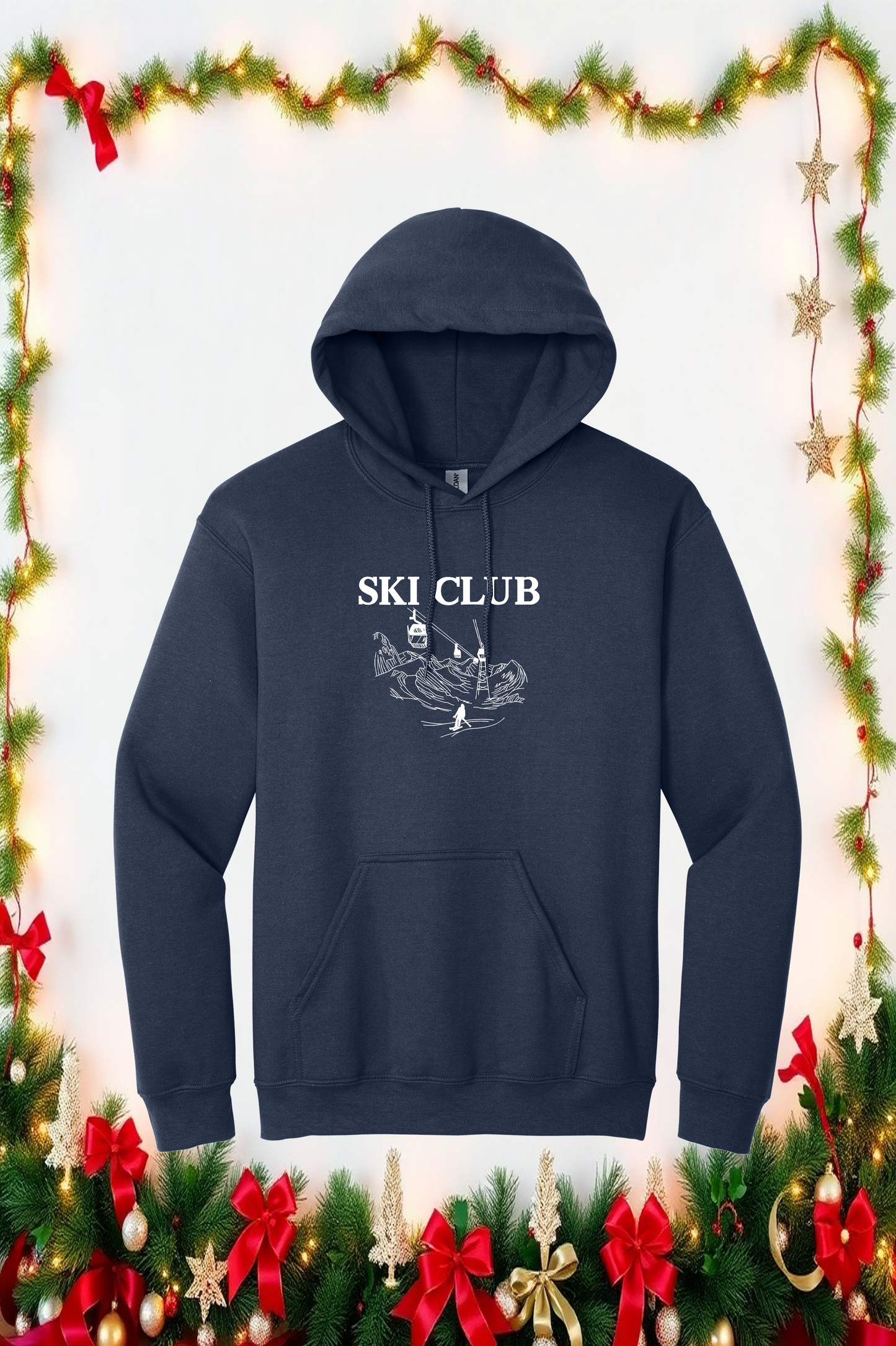 Hoodie Brodé Ski Club