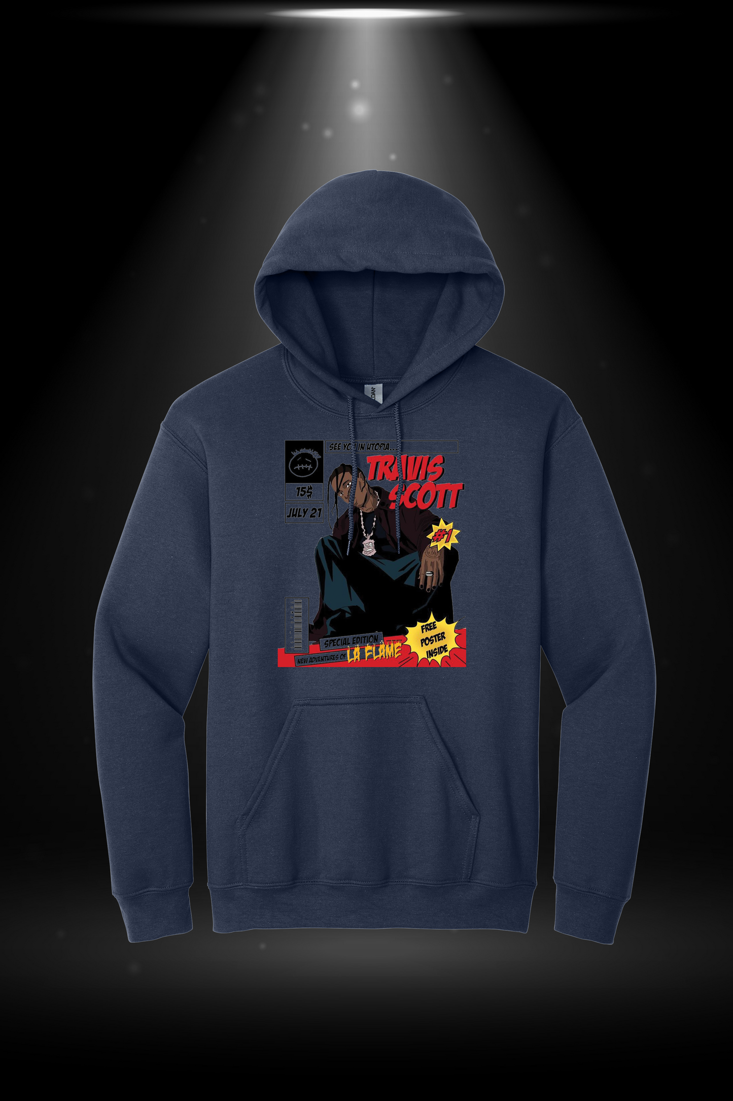 Hoodie Travis Scott Comic