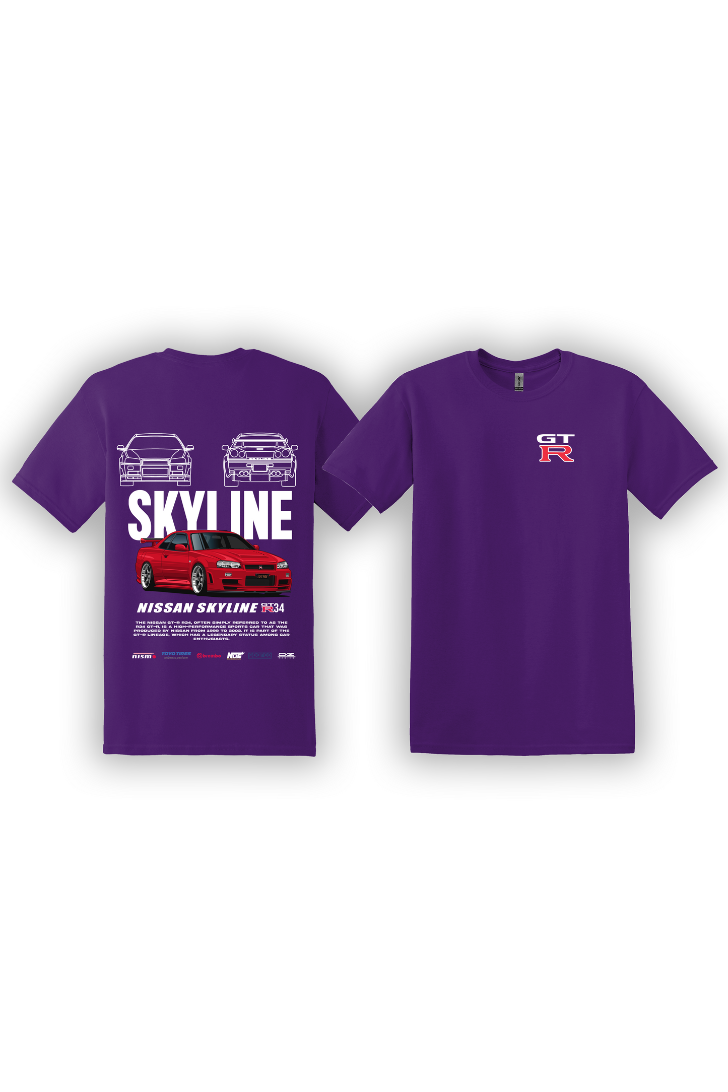 T-Shirt R34 Skyline