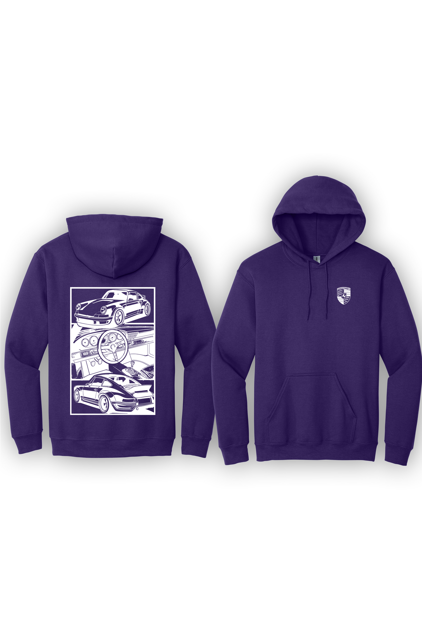 Hoodie Porsche Graphic