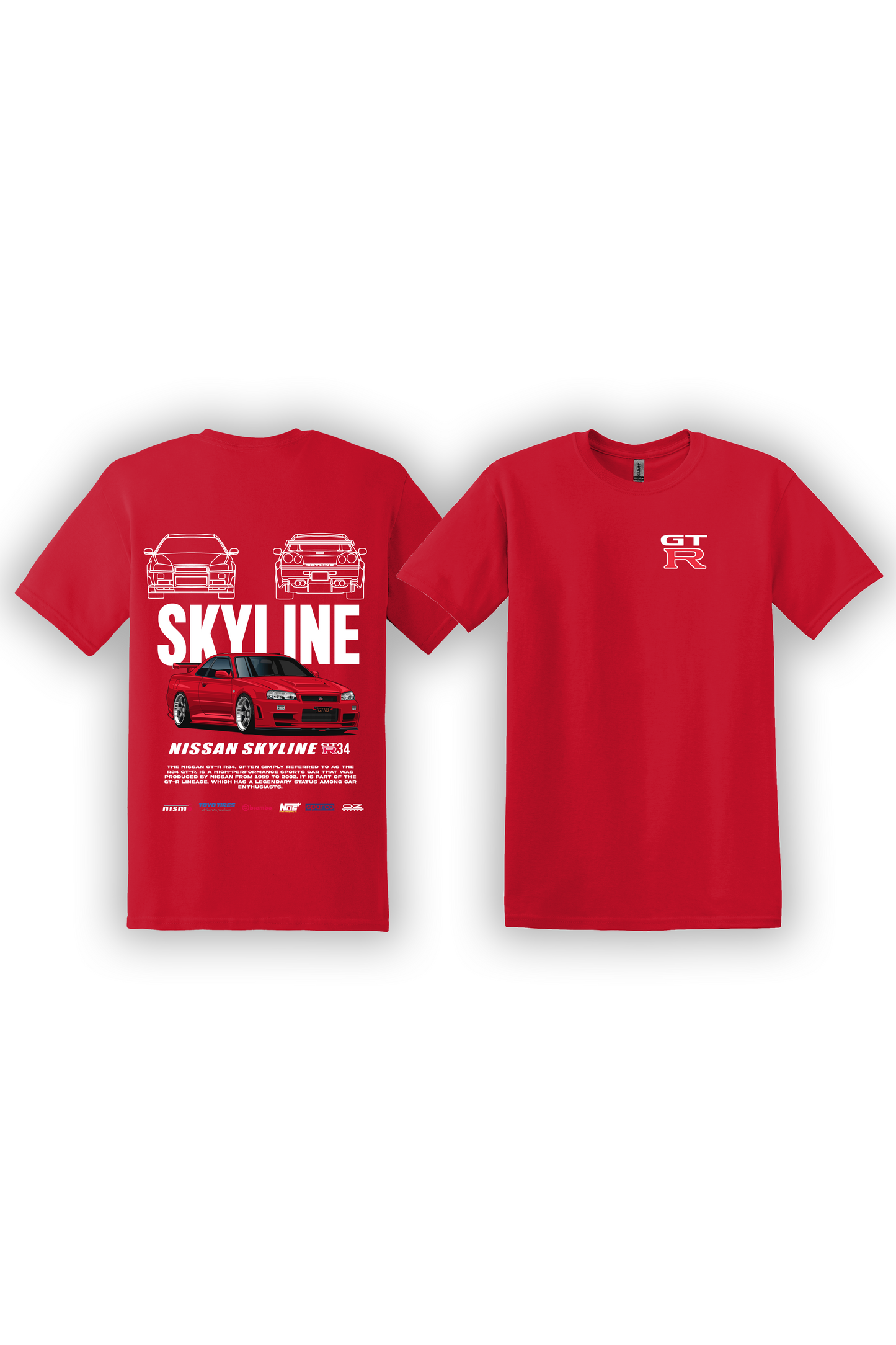 T-Shirt R34 Skyline