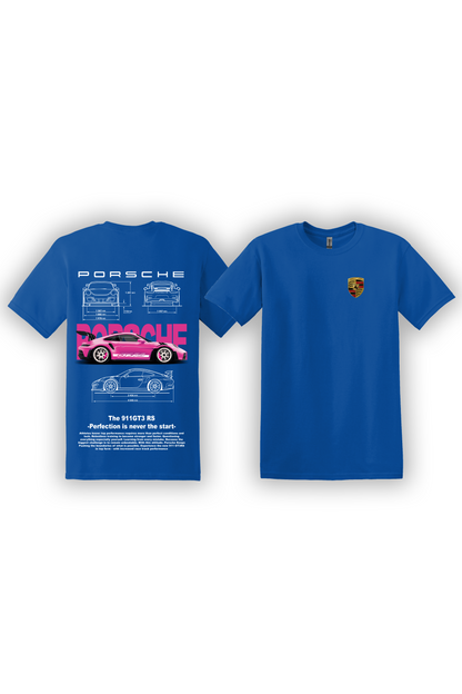 T-Shirt Porsche 991 GT3RS Rose