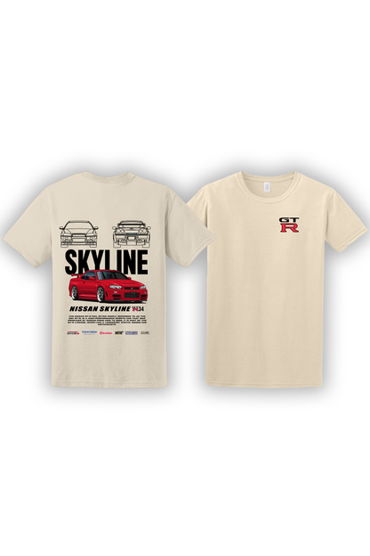 T-Shirt R34 Skyline