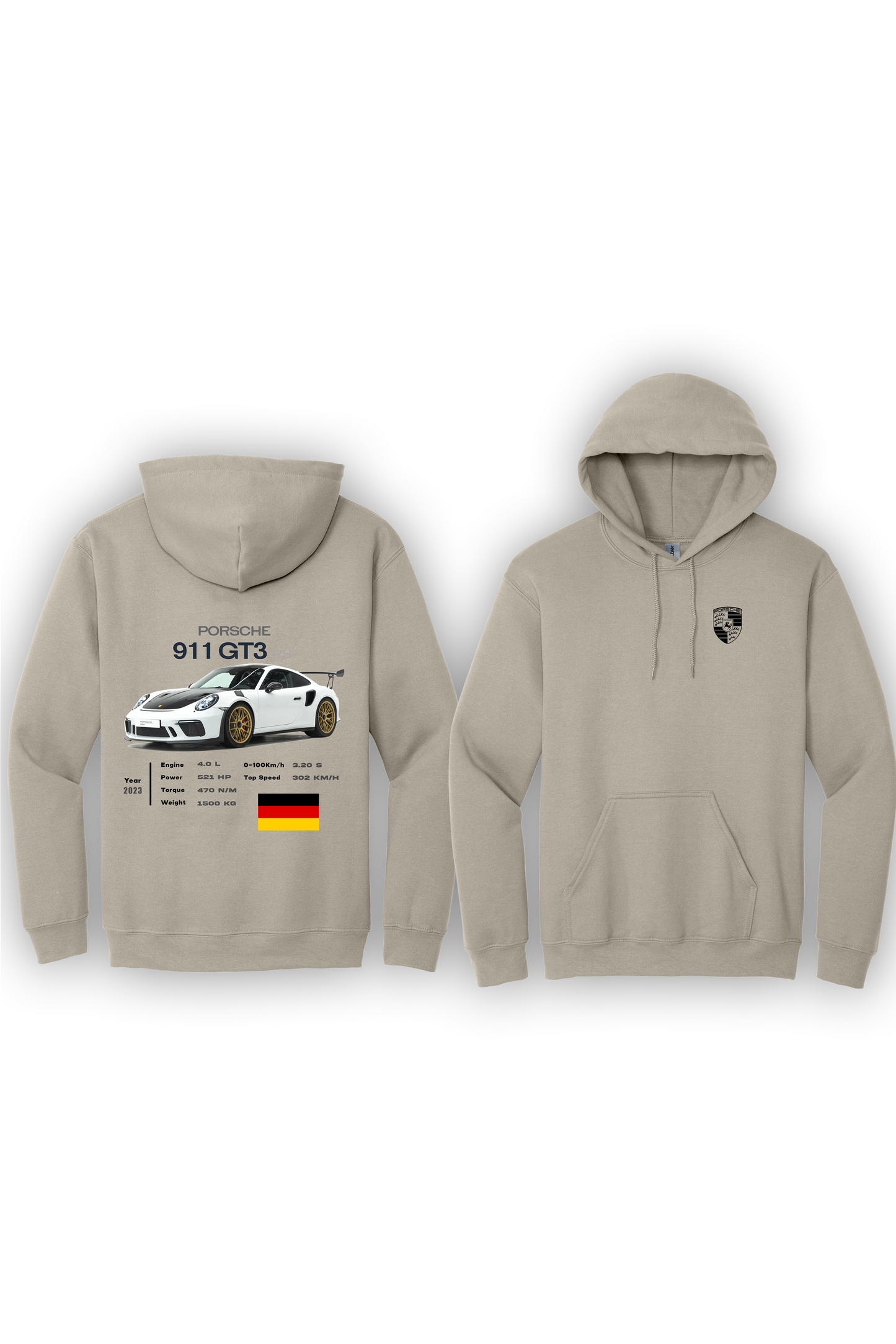 Hoodie GT3RS Stats