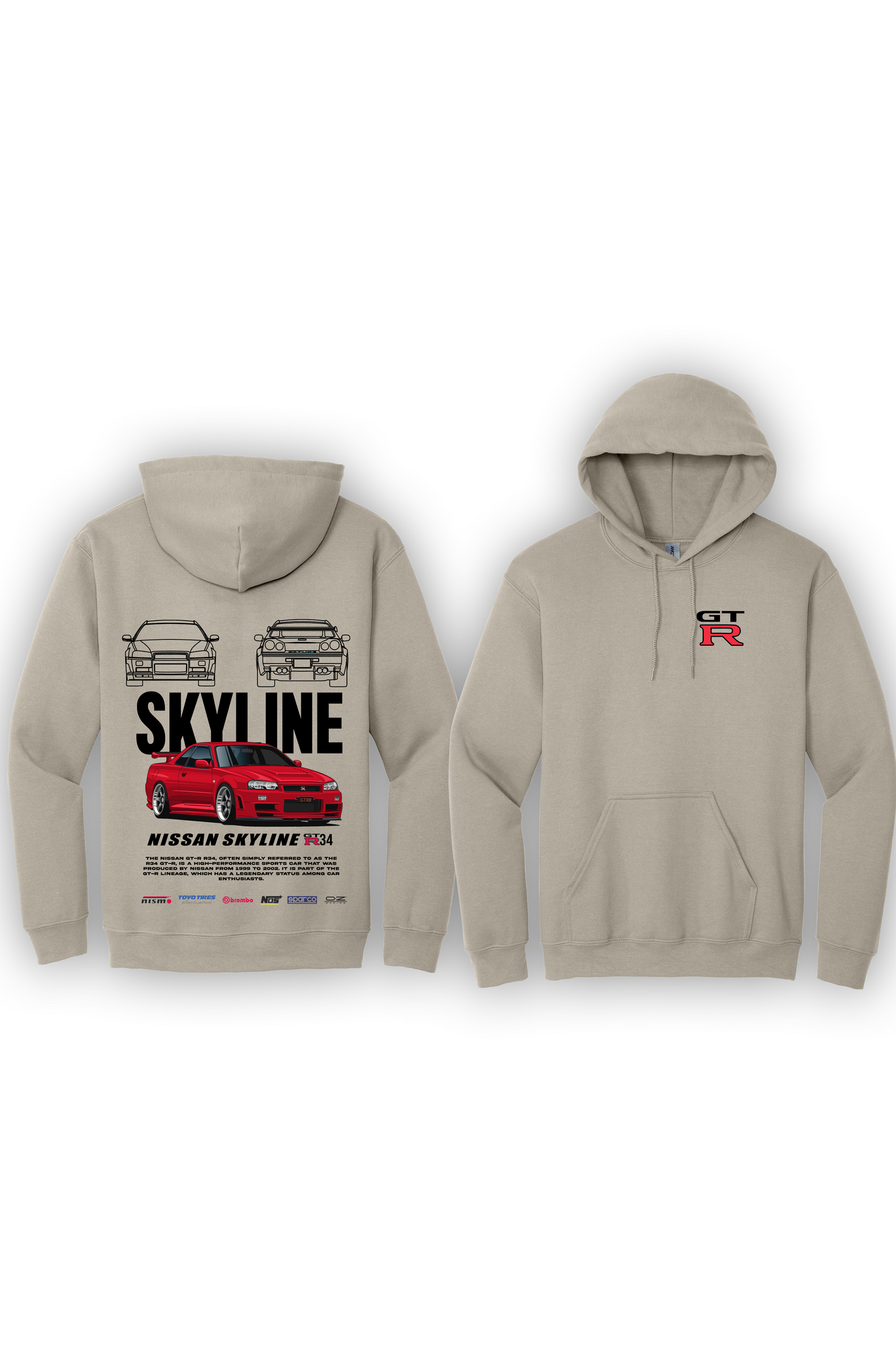 Hoodie R34 Skyline