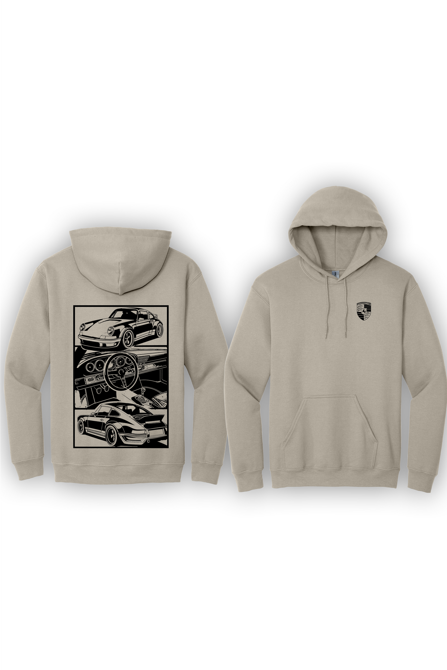 Hoodie Porsche Graphic