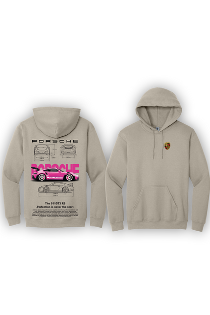 Hoodie Porsche 911 GT3RS Rose