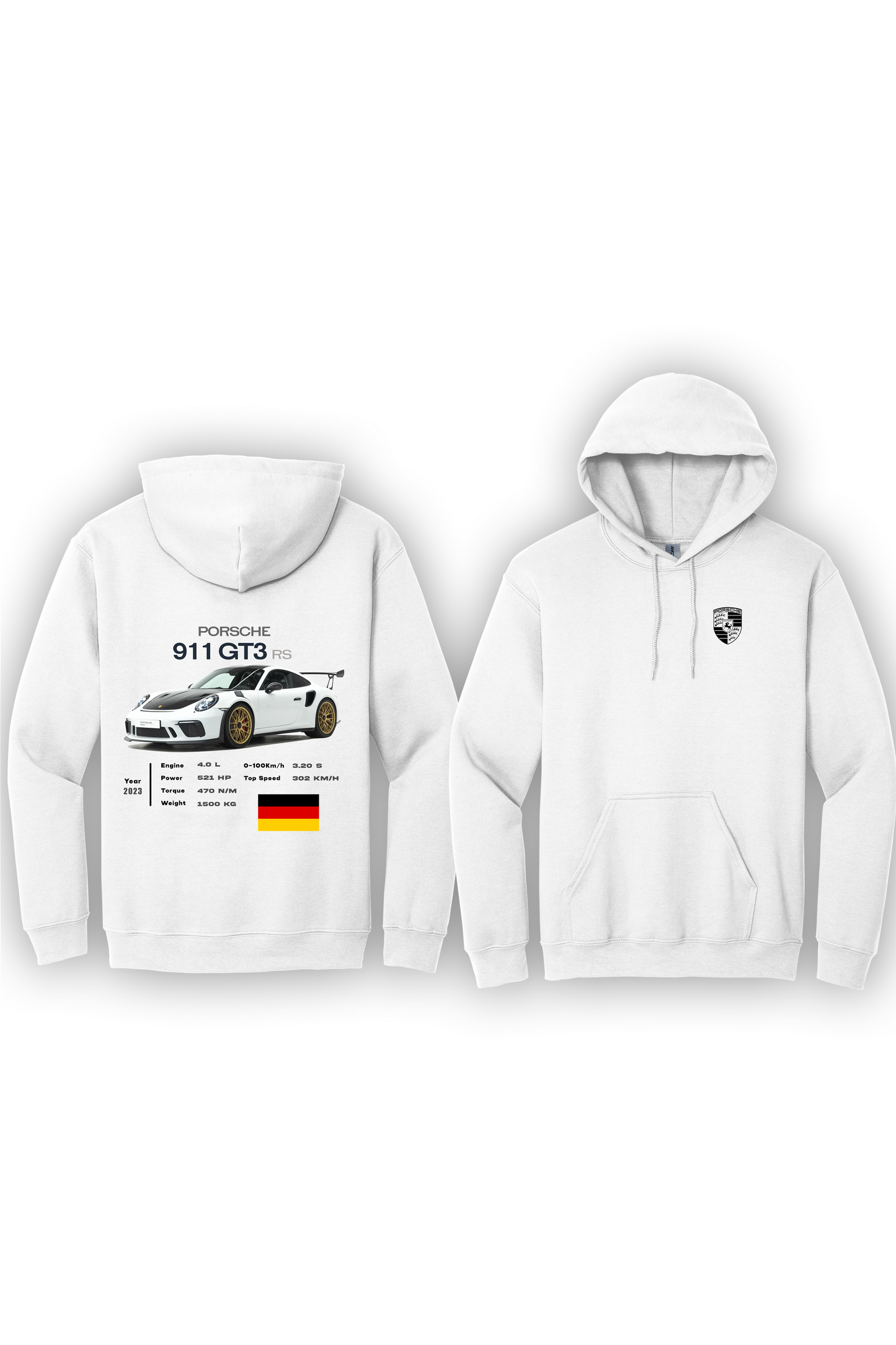 Hoodie GT3RS Stats