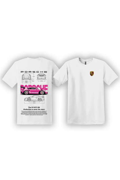 T-Shirt Porsche 991 GT3RS Rose