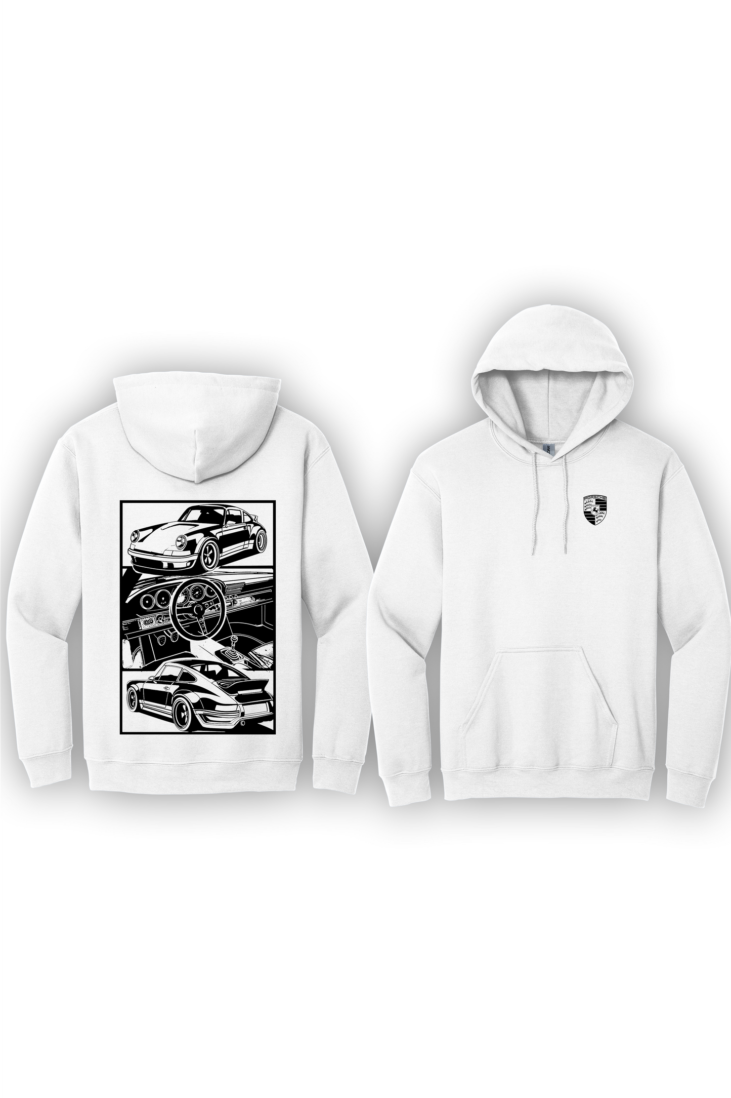 Hoodie Porsche Graphic