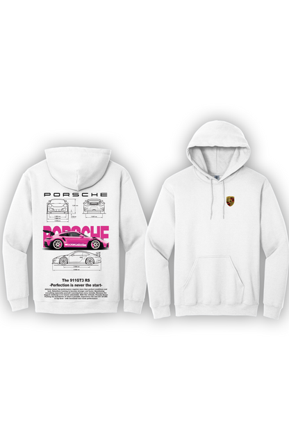 Hoodie Porsche 911 GT3RS Rose