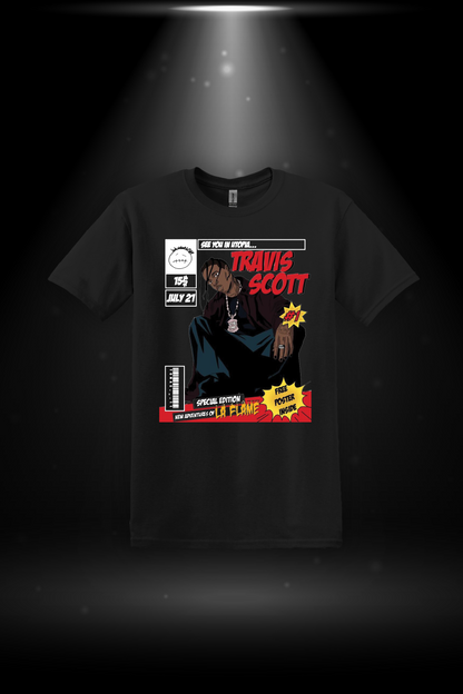 T-Shirt Travis Scott Comic