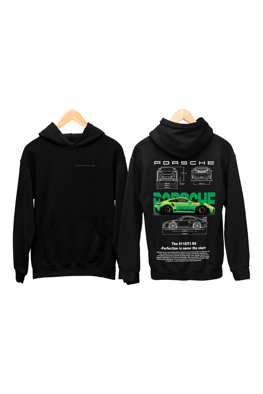 Hoodie Porsche 911 GT3RS Vert