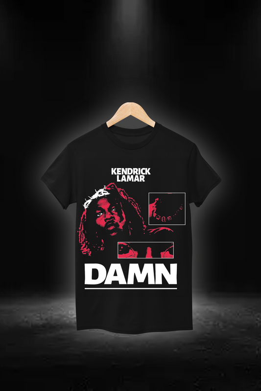 T-Shirt Kendrick Lamar Damn Red