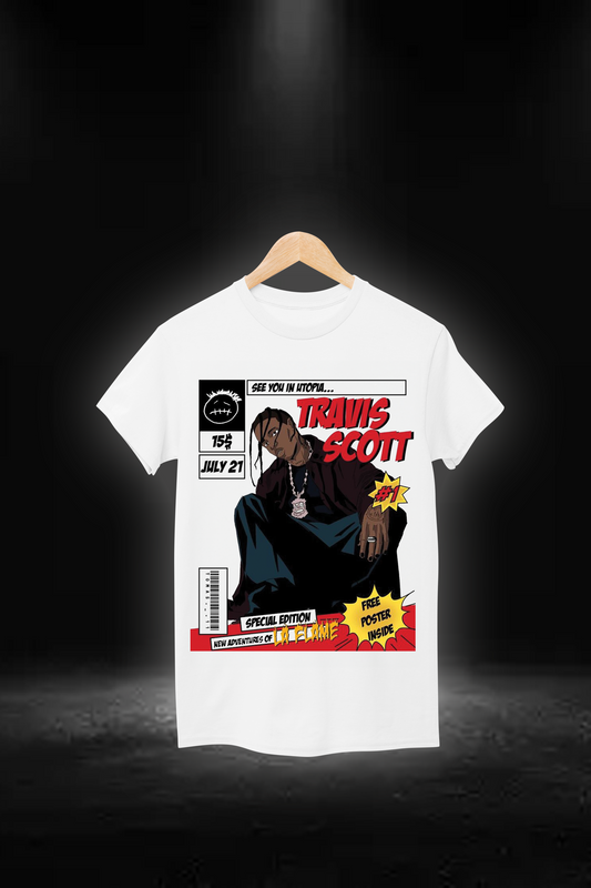 T-Shirt Travis Scott Comic