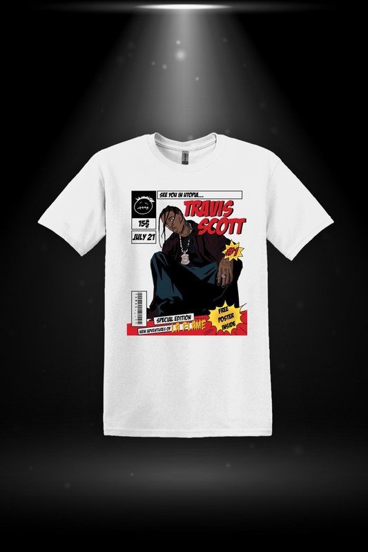 T-Shirt Travis Scott Comic